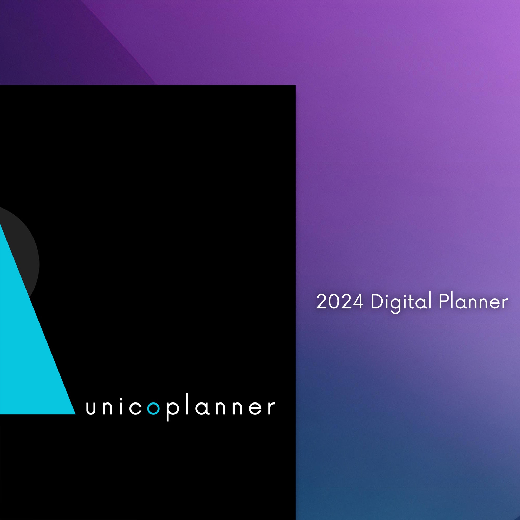 2024 Unico Digital Planner + Widget/Sticker Pack