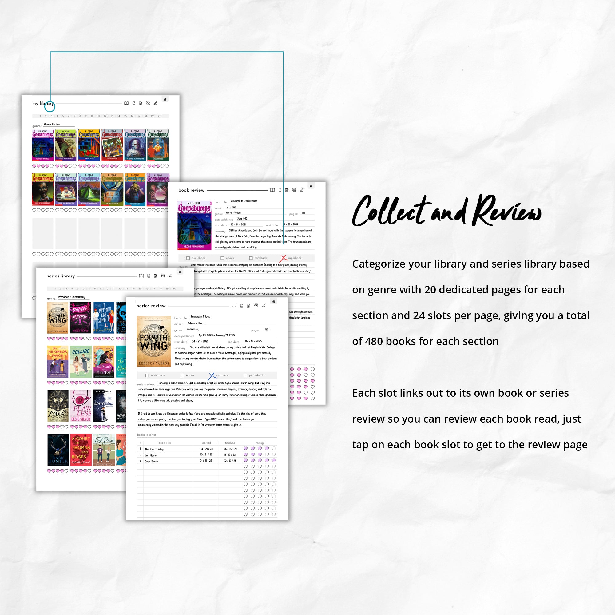 Libro - A Digital Reading Journal