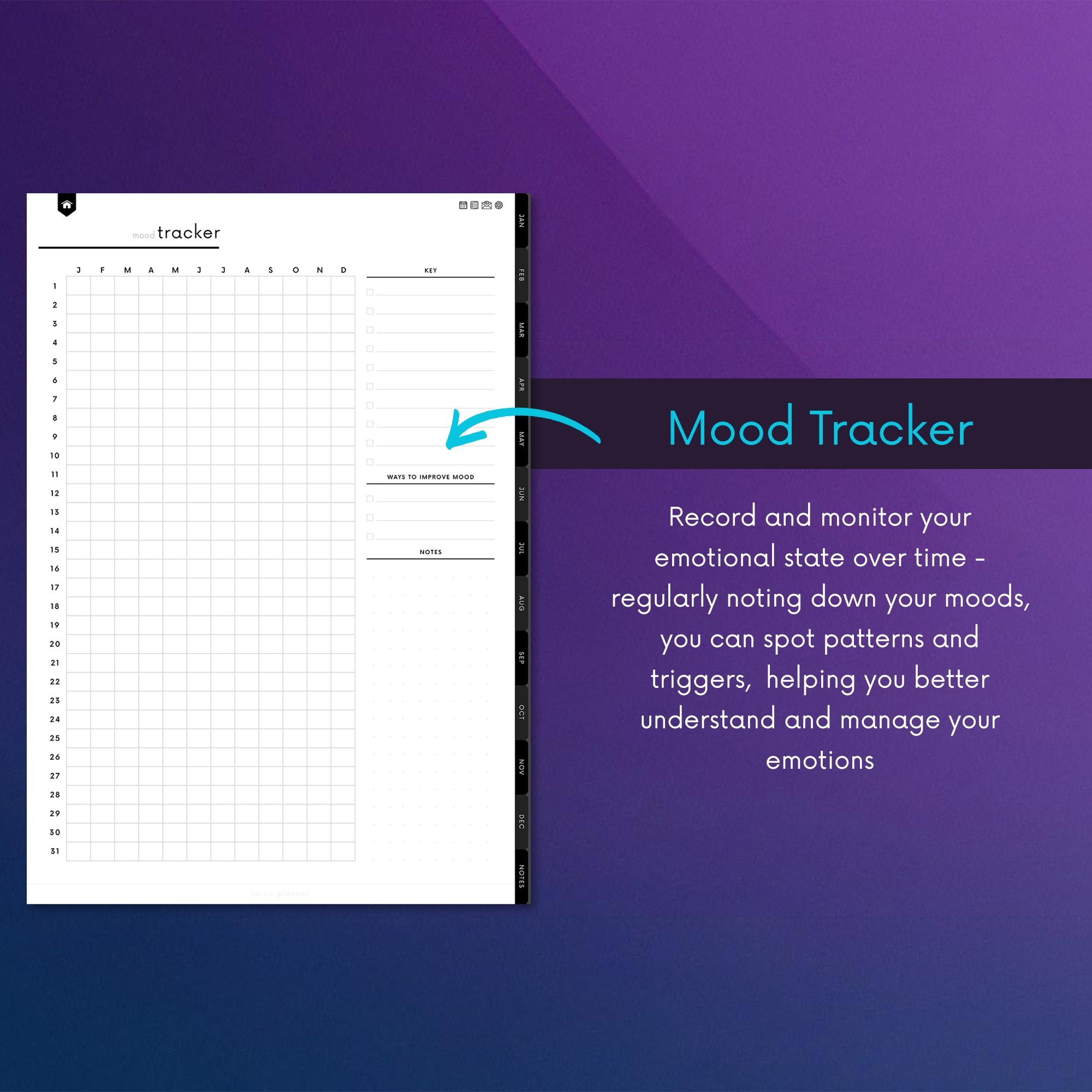 2024 Unico Digital Planner + Widget/Sticker Pack