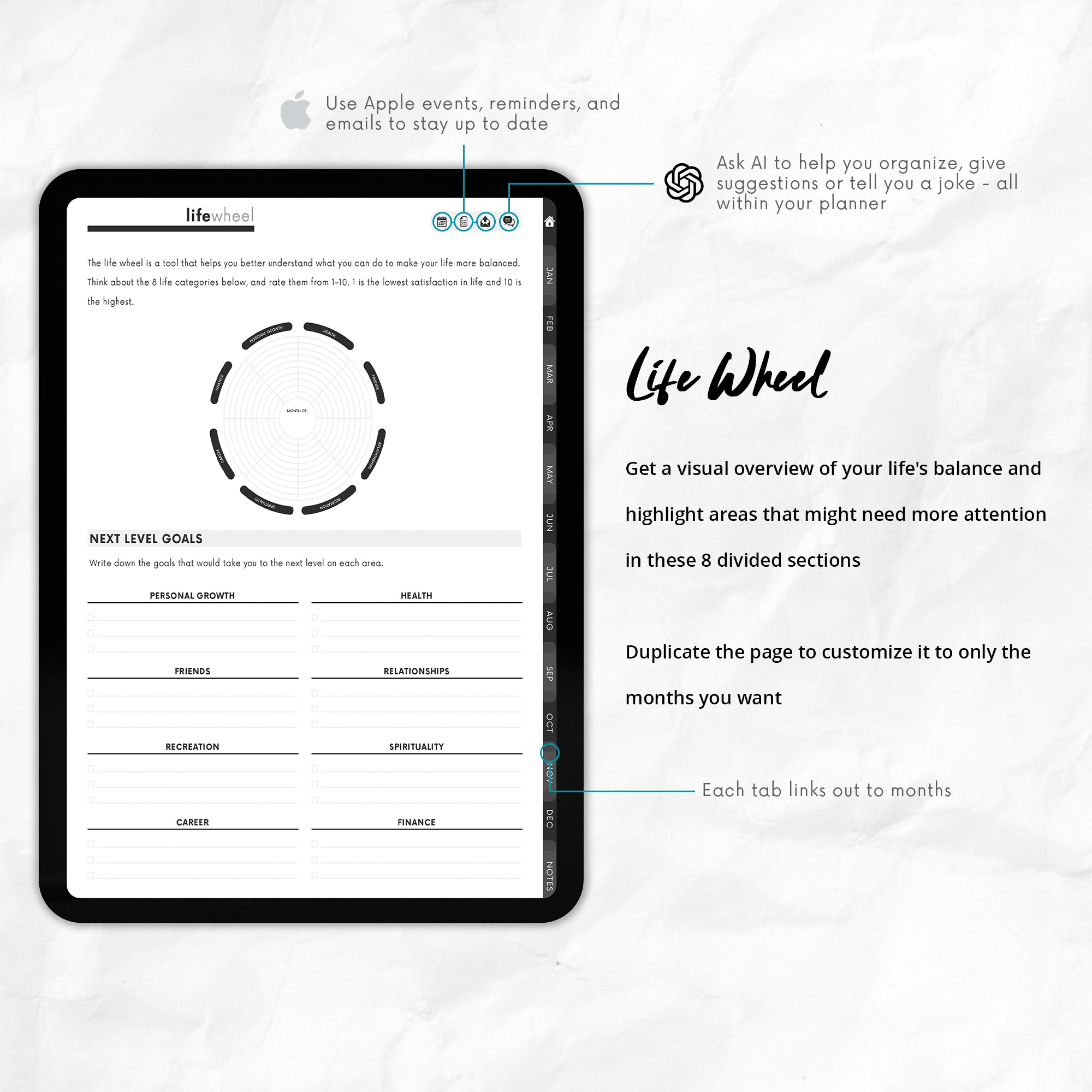 2025 Unico Digital Planner + Sticker Pack