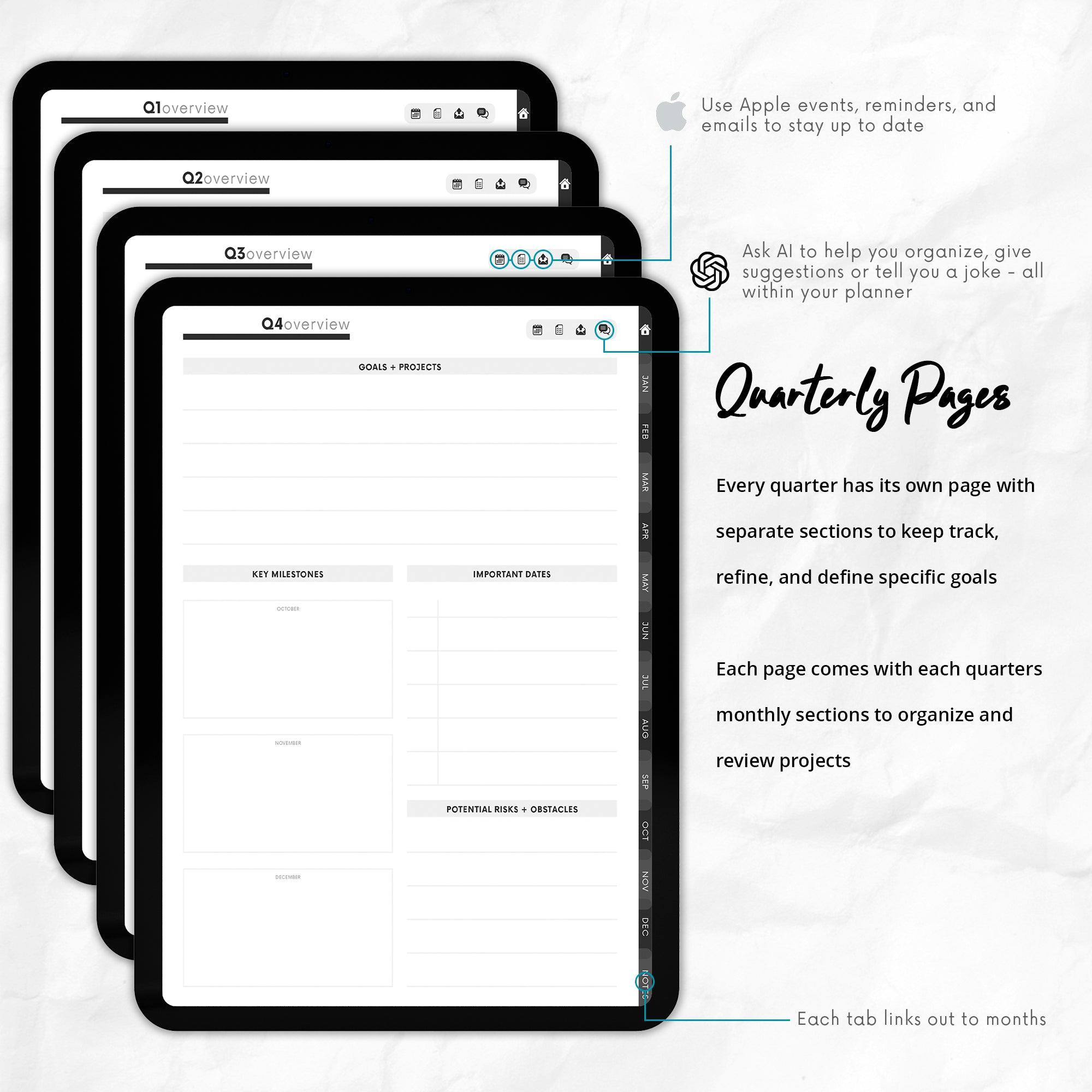 2025 Unico Digital Planner + Sticker Pack