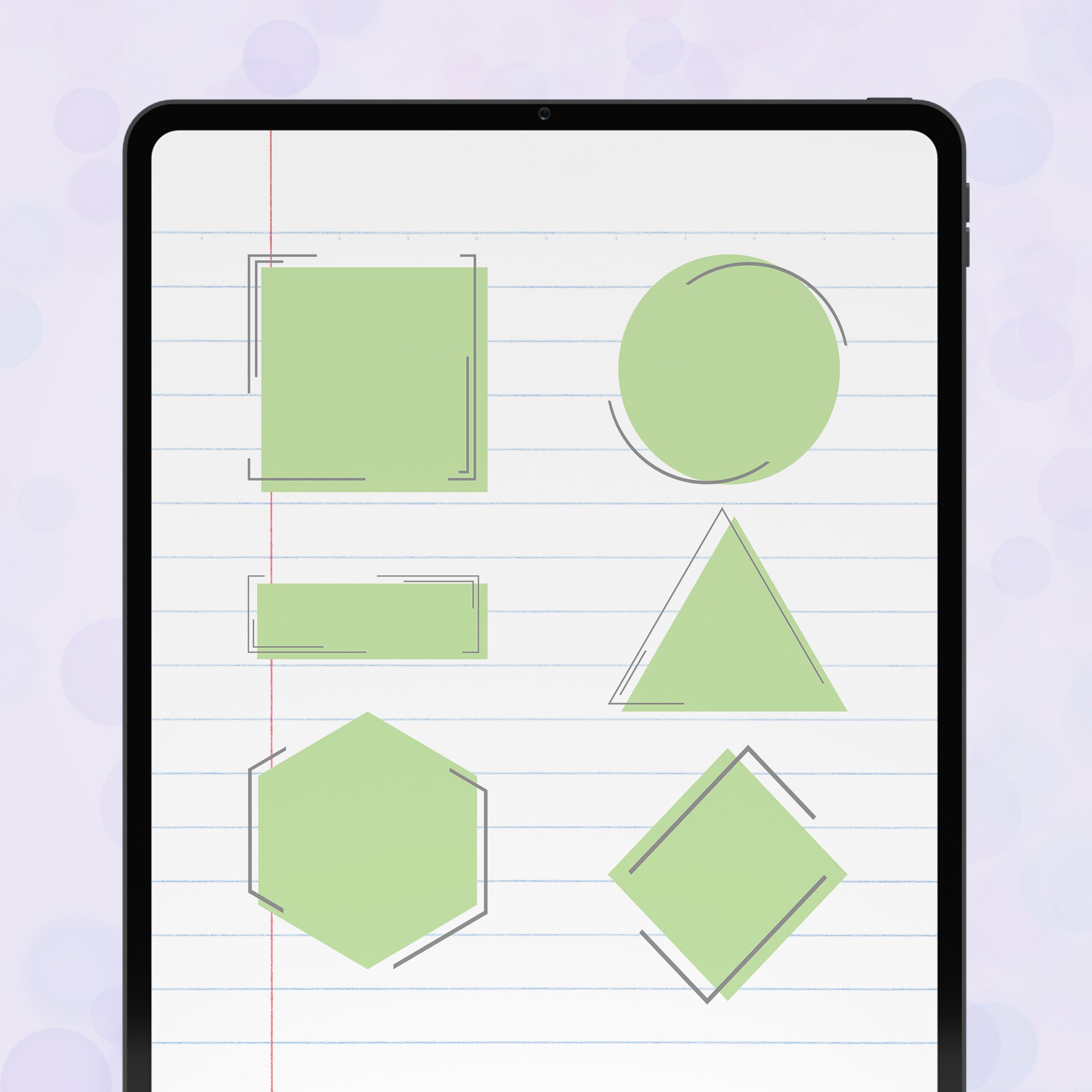 78 Geometric Shape Stickers