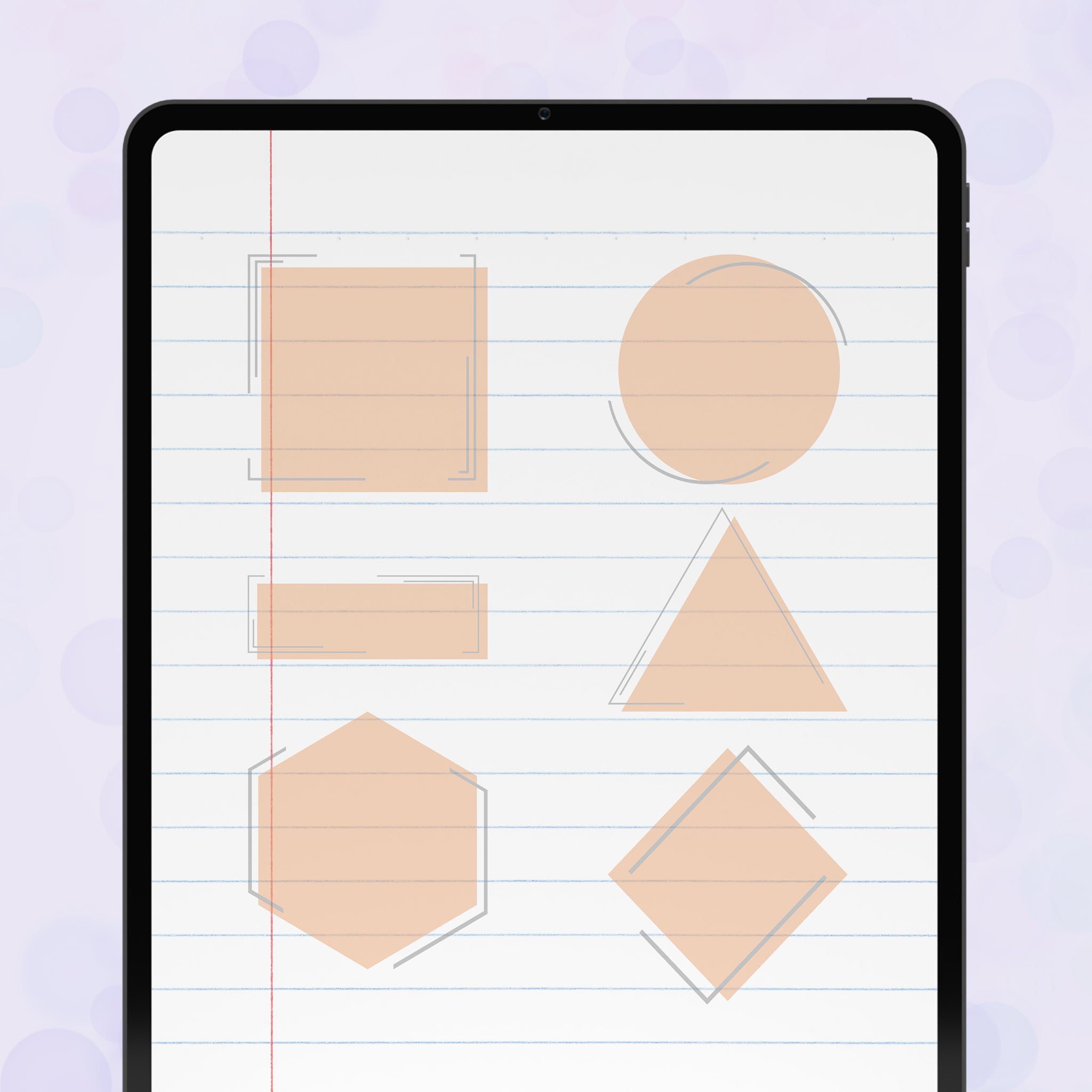 78 Geometric Shape Stickers