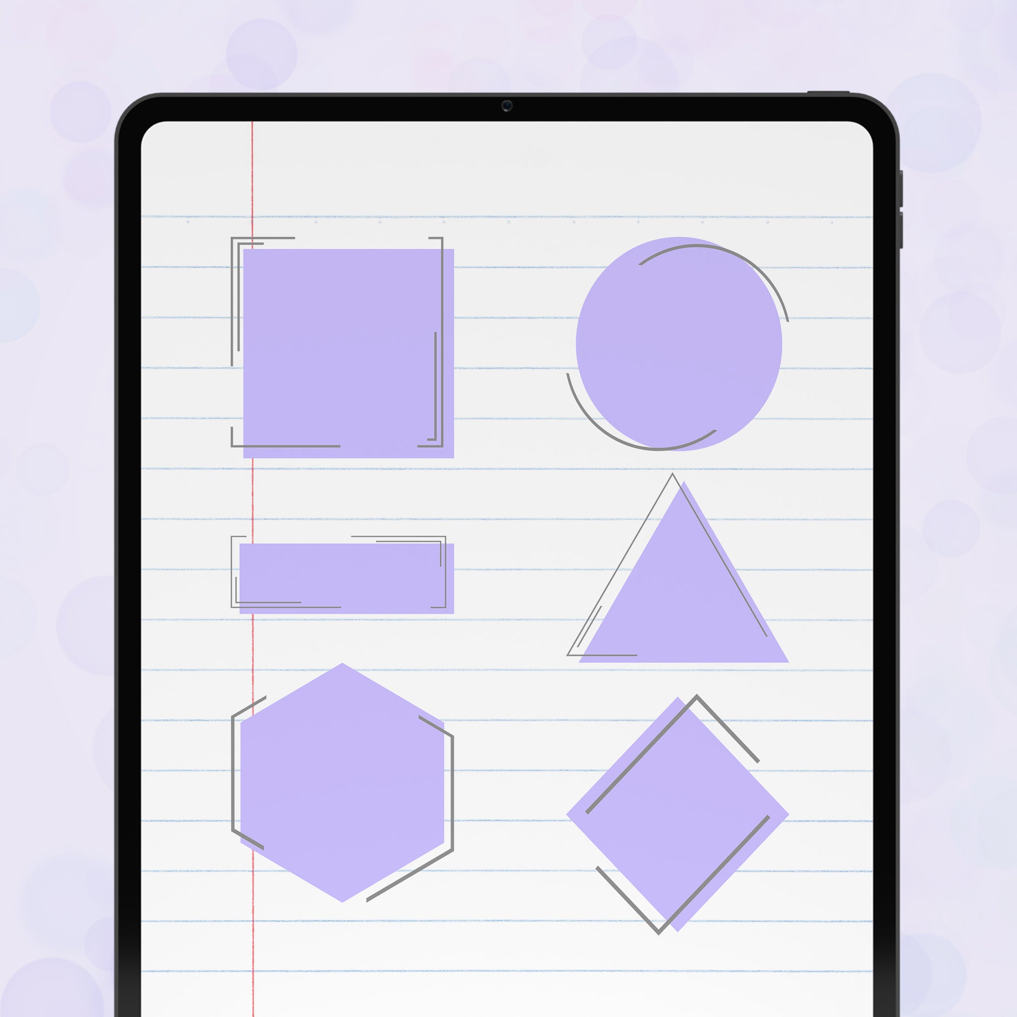 78 Geometric Shape Stickers