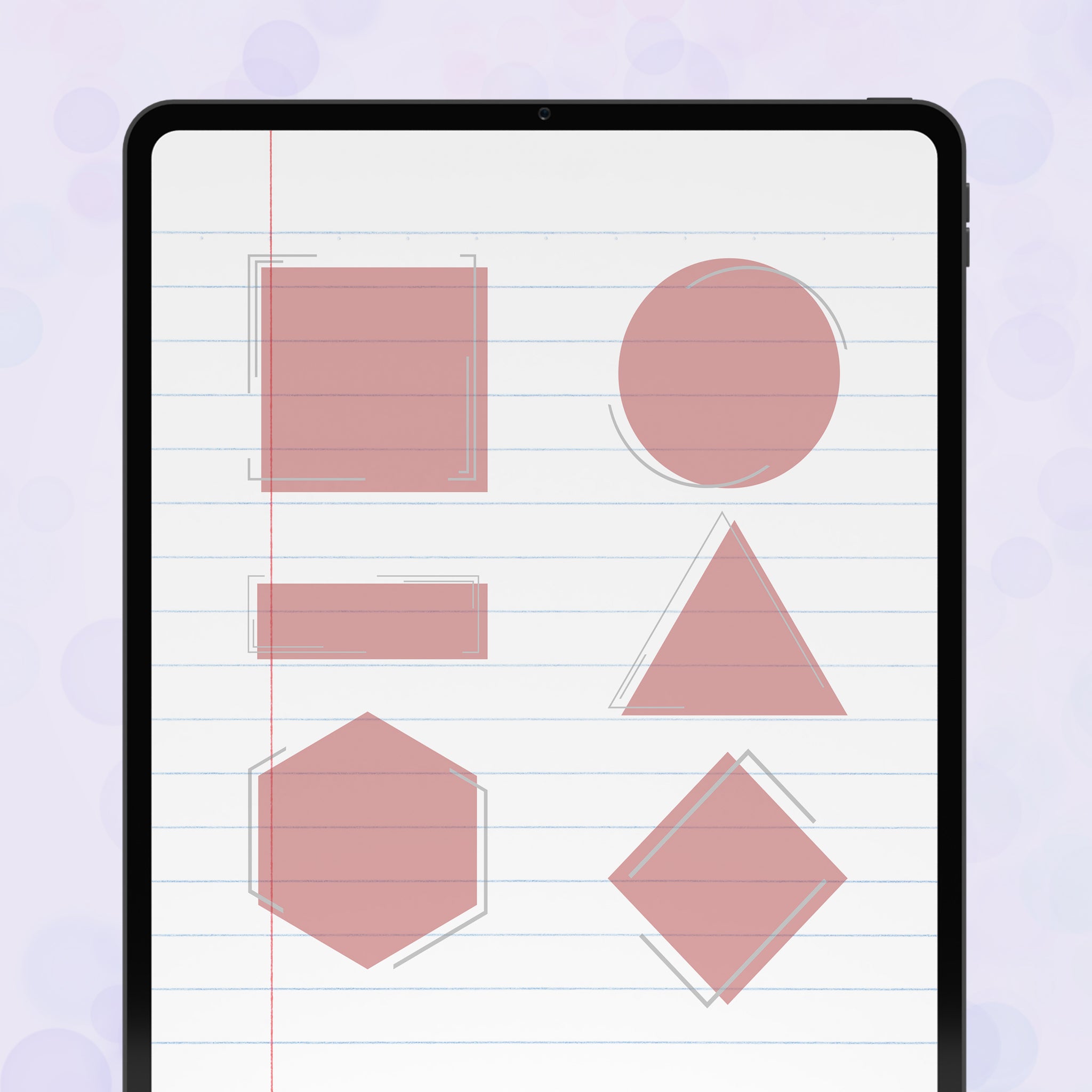 78 Geometric Shape Stickers