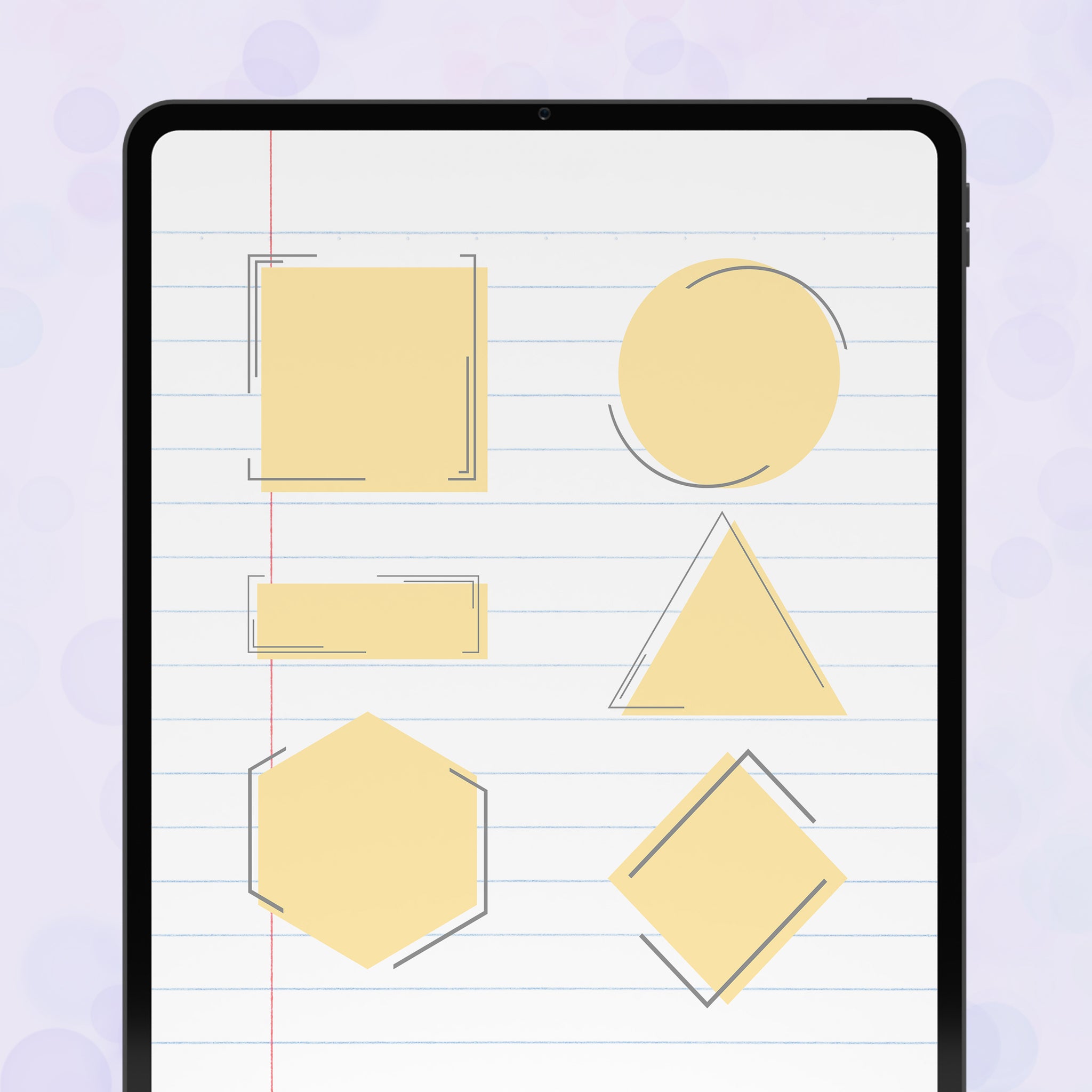 78 Geometric Shape Stickers