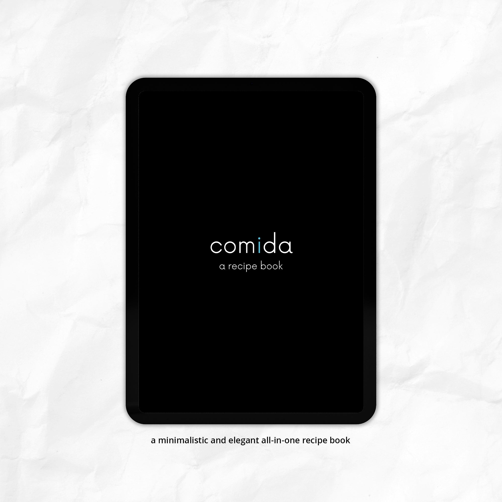Comida - A Digital Recipe Book