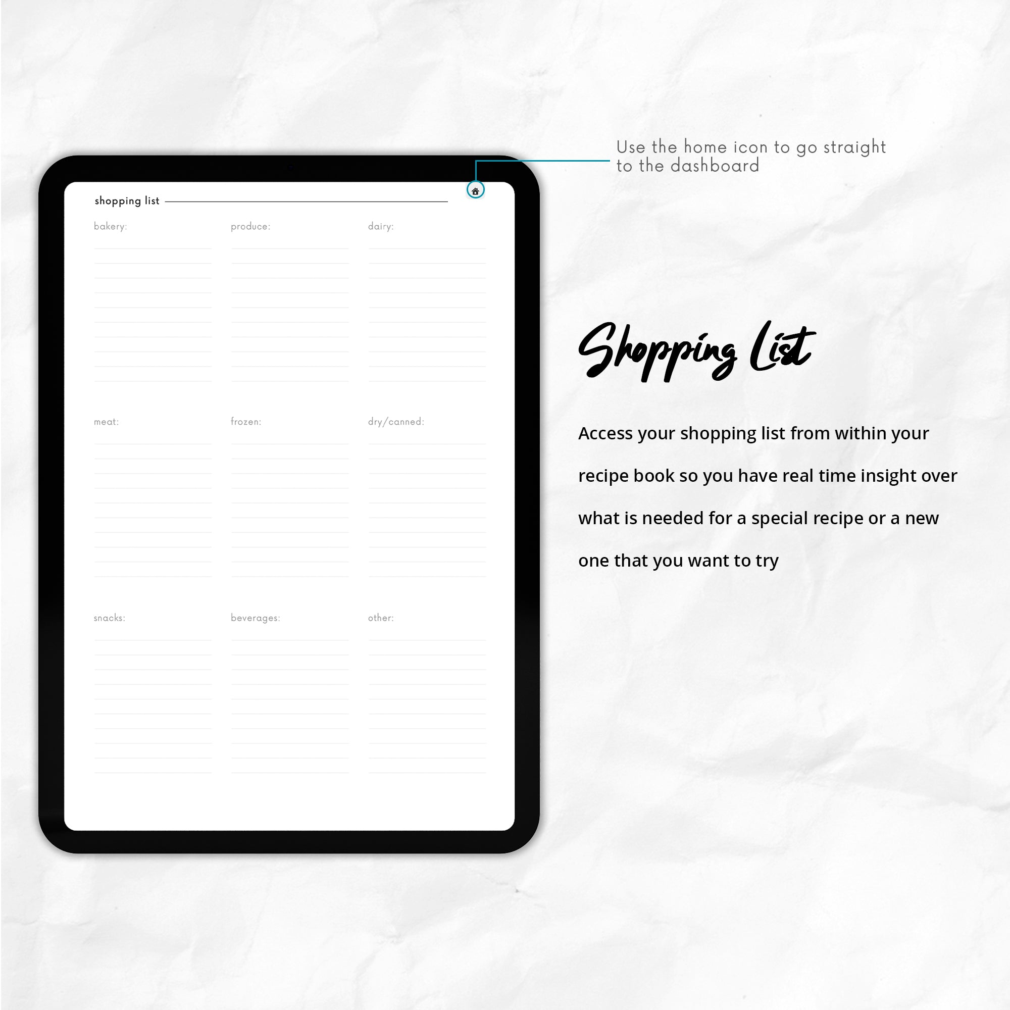 Comida - A Digital Recipe Book