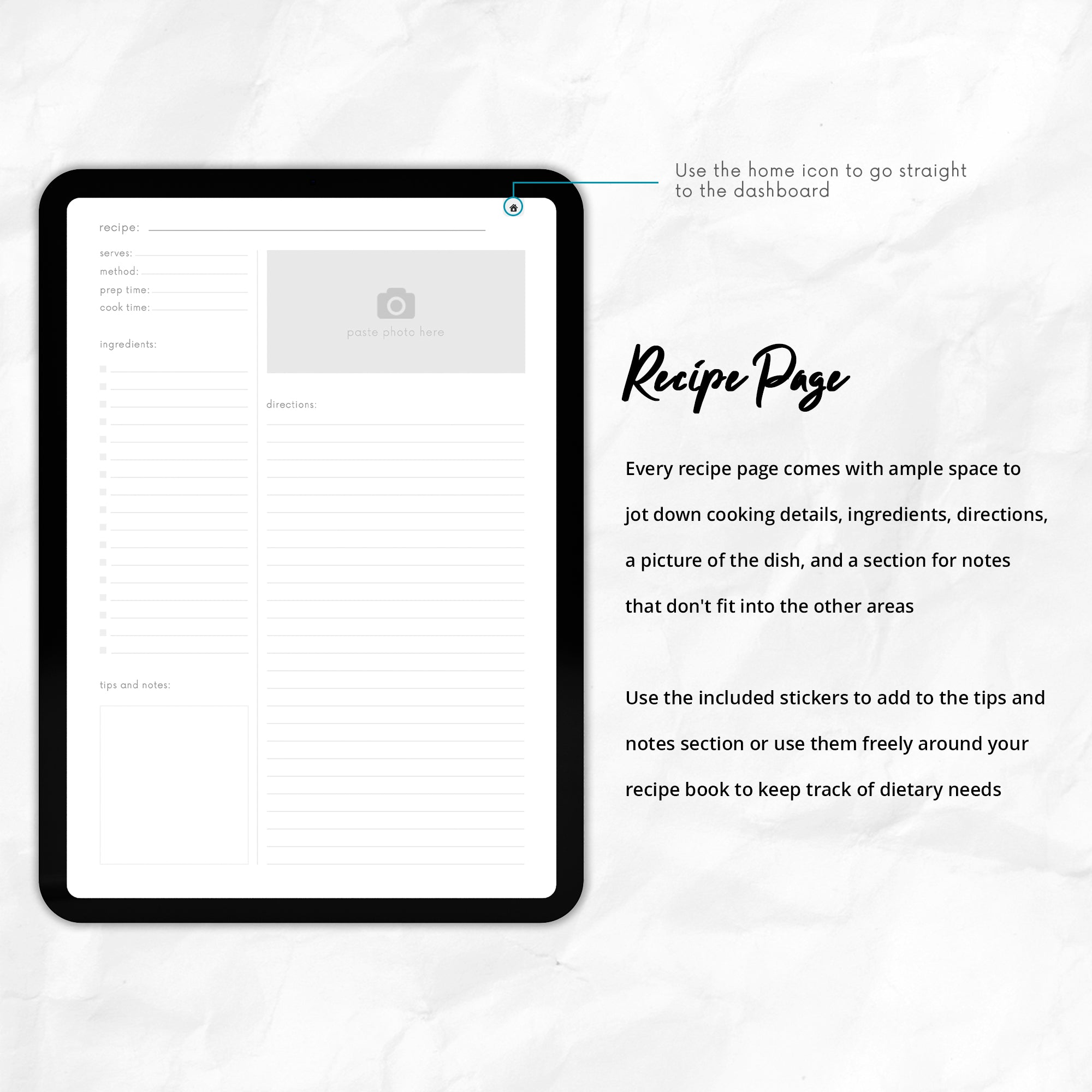 Comida - A Digital Recipe Book